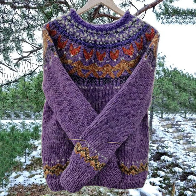Pull Chic à Coupe Légère pour Femmes - Vela Vici 🇫🇷