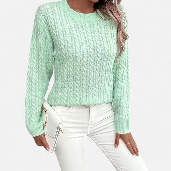Pull Classique à Col Rond pour Femmes - Vela Vici 🇫🇷