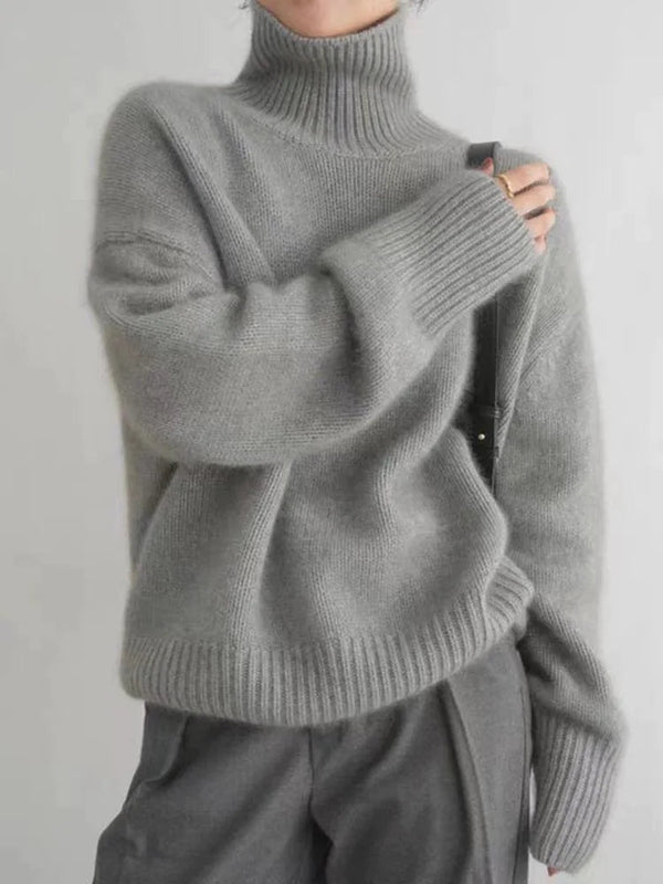 Pull Classique à Col Roulé pour Femmes - Vela Vici 🇫🇷